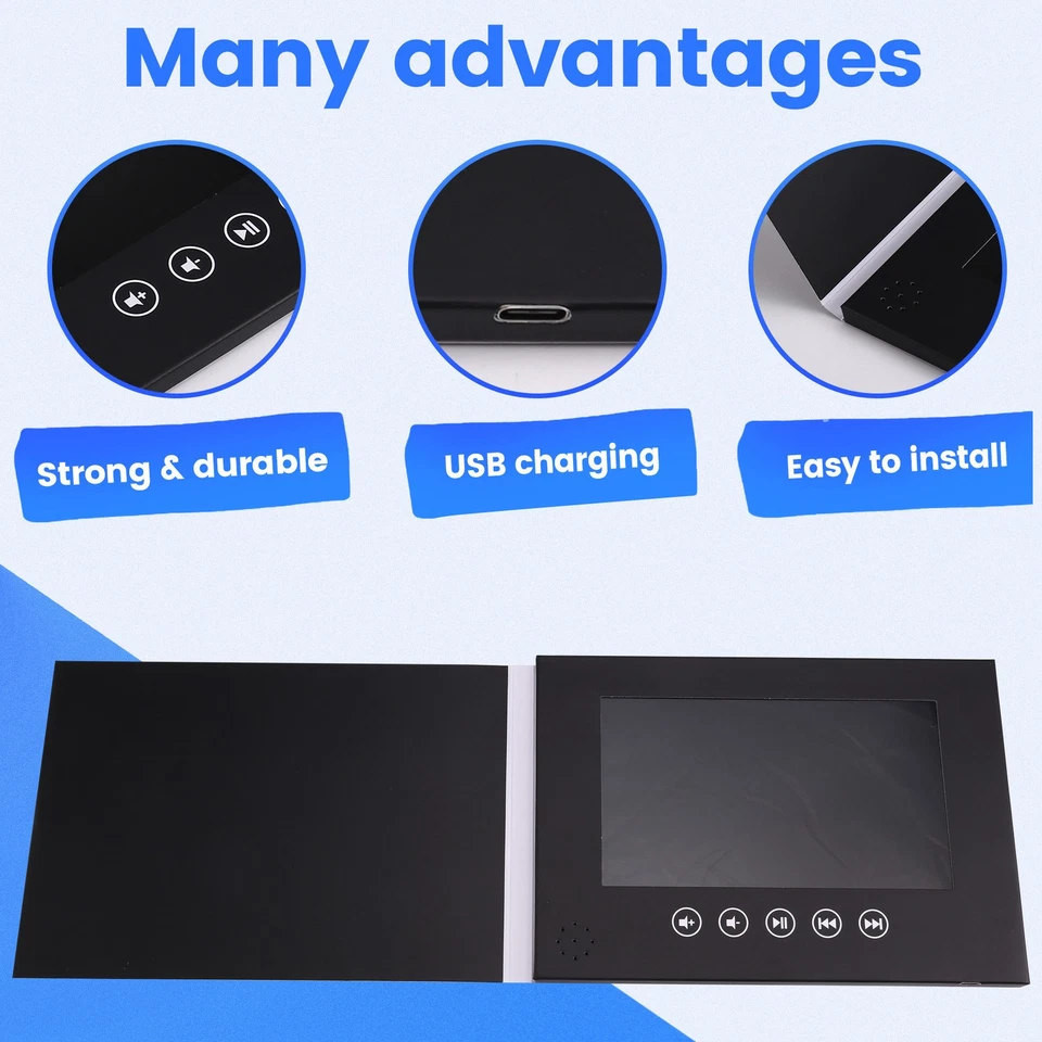 Video Brochure 7" IPS Screen 256mb Memory for Personalized Video Book7876 - Image 3 of 4