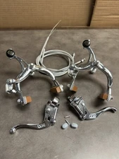 Old School BMX Vintage 1984 DIA COMPE MX 901 BMX BRAKES w TECH 4 Levers MINT NOS