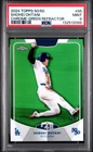 SHOHEI OHTANI 36/99 2024 TOPPS 50/50 CHROME GREEN REFRACTOR PSA 9