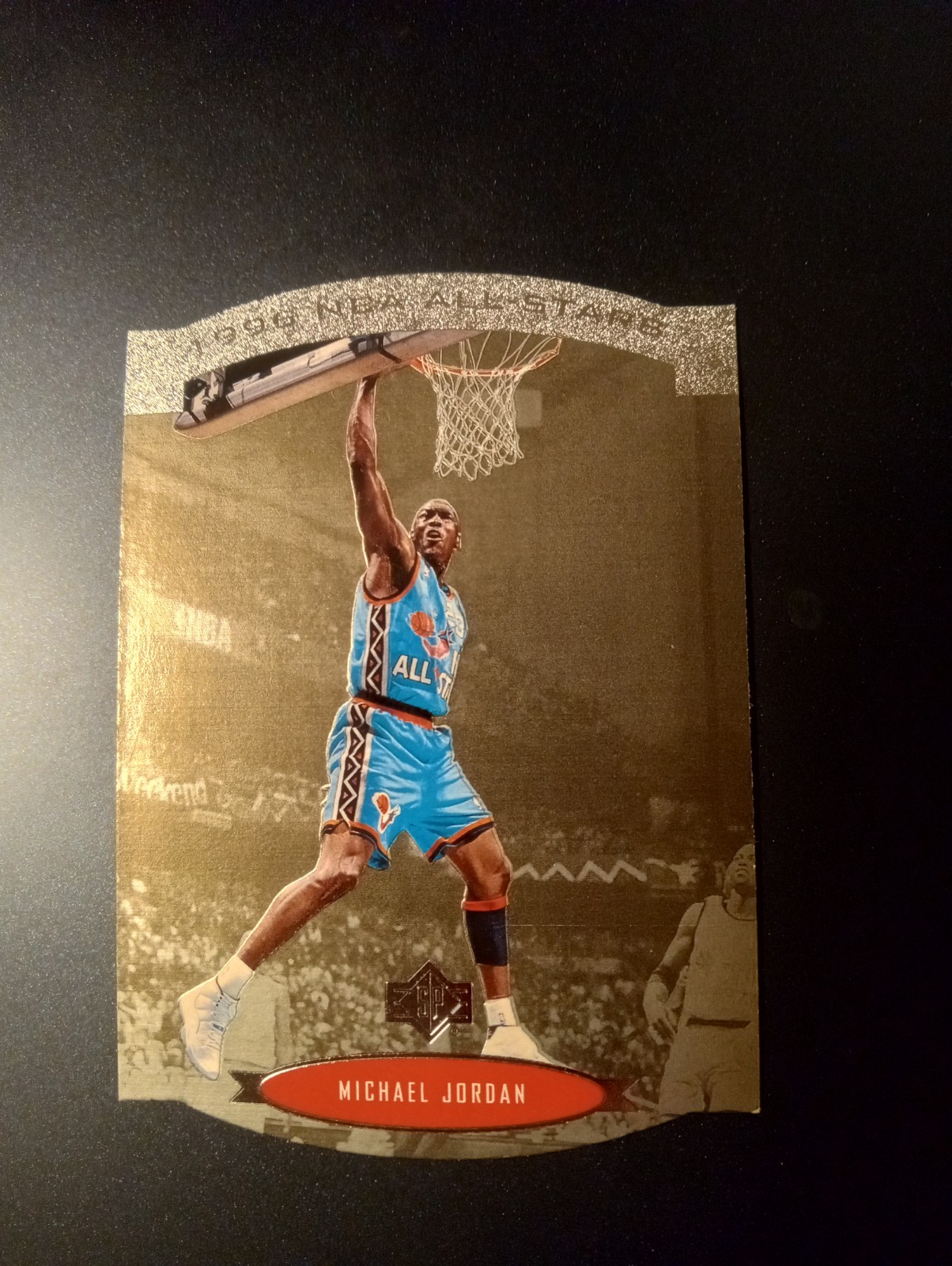 1995-96 SP NBA All-Stars Die-Cut Michael Jordan #AS2 Chicago Bulls Upper Deck