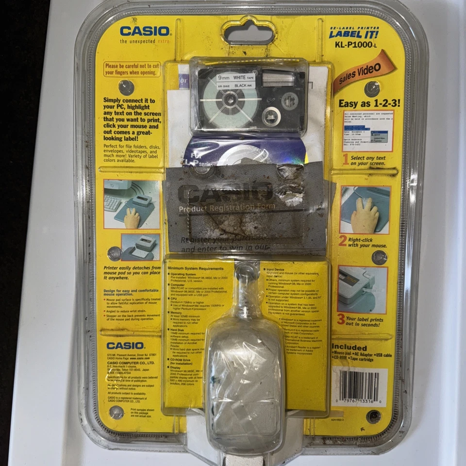 Casio KLP1000 Label Thermal Printer - Image 2 of 4