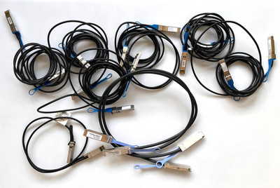 9 X SFP+ CABLE LOT Meraki Twinax Brocade Juniper direct attach module active