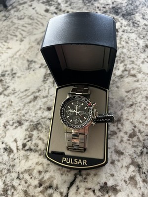 Pulsar Stainless Steel Men's Chronograph Watch - PJN043 - New w/ tags!