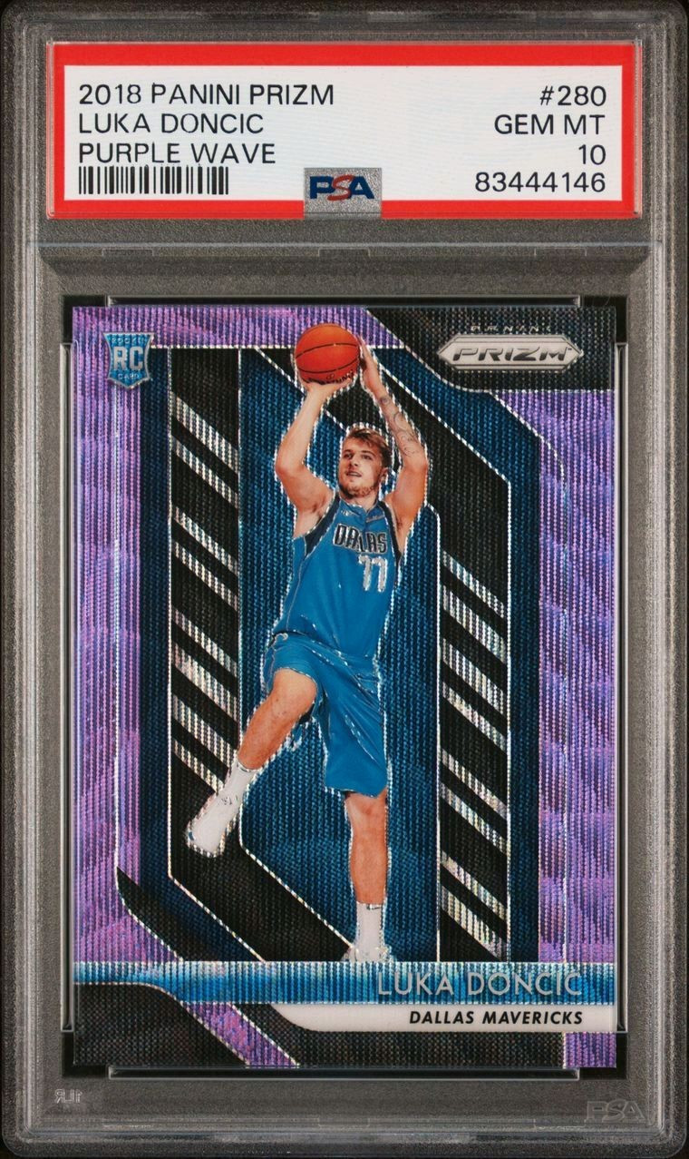Luka Doncic 2018 Prizm #280 Purple Wave Price Guide - Sports Luka Doncic 2018 Prizm #280 Purple Wave Price Guide - Sports