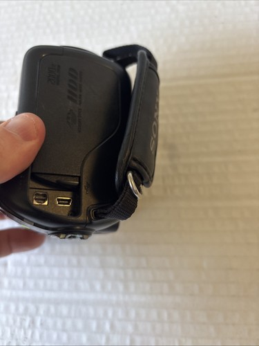 Sony DCR-SR45 Camcorder Black/Silver w/ Battery & Charger Tested Works - Picture 7 of 10