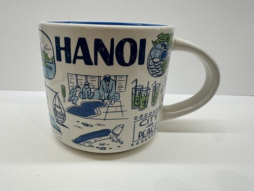 Starbucks Coffee Hanoi Been There Series 14oz Mug 414ml Vietnam New In Box - 第 3/12 張圖片