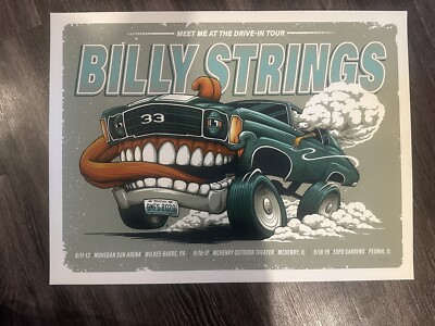 Billy Strings Meet Me At The Drive In Tour Mohegan Sun Mchenry Outdoor Expo Post
