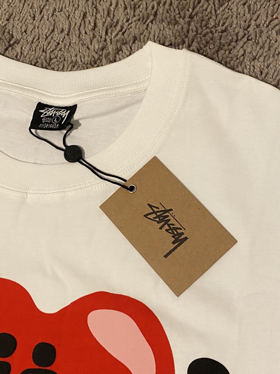 Stussy x CPFM Heart T-shirt White SIZE Large | eBay Stussy x CPFM Heart T-shirt White SIZE Large | eBay