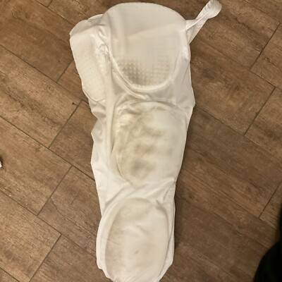 Augusta Sportswear Integrated Football Pants White Adult Small