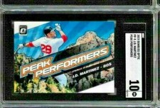 2019 Panini Donruss Optic J.D. Martinez Peak Performers  SGC 10