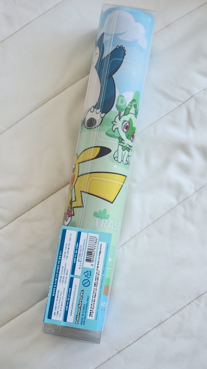Enjoy POKEMON TOWN 2024 Laplas Pokemon card game playmat Korea