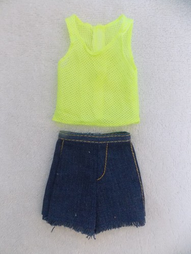 1998 Schmetterling Kunst Ken Steven Puppe Netz Tank Top & Shorts nur Mode