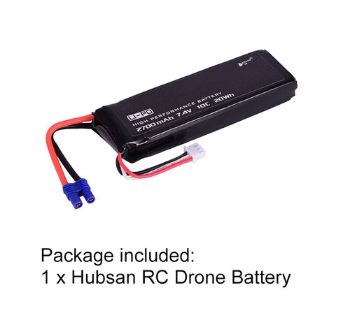 Hubsan H501S-14 RC Lipo Battery 7.4V 2700mAh for H501S H501C H501S Pro RC Drone - Picture 2 of 5