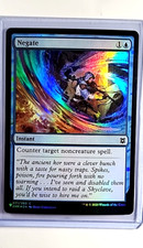 MTG Magic the Gathering The List Zendikar Rising Foil #71 Negate WOTC Blue Card