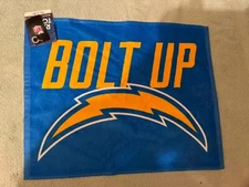 Los Angeles Chargers “BOLT UP” Rally Towel 15x18 NFL Licensed 