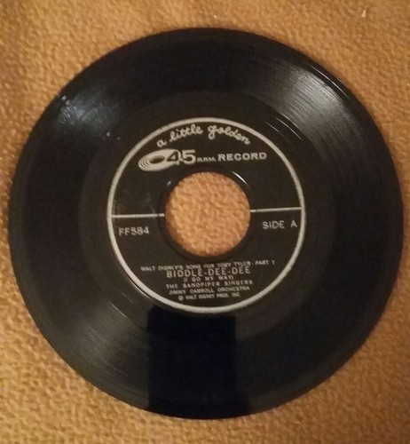 RARE Golden Records Walt Disney's Song for "TOBY TYLER" 45 RPM 1959 - Picture 6 of 7