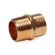 Copper Pipe Fitting Male Adapter 1/2" Inch - Lot of 25