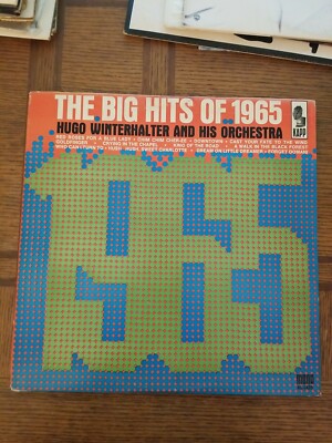 Hugo Winterhalter The Big Hits Of 1965 Promo Vinyl Record VG/EX 