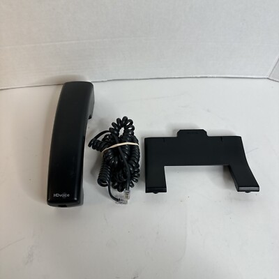 IP Phone HD Voice Polycom Handset 2215-17680-001 VVX 300 301 310 311 400 & Stand