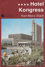 DDR Prospekt Interhotel Hotel Kongress Karl Marx Stadt