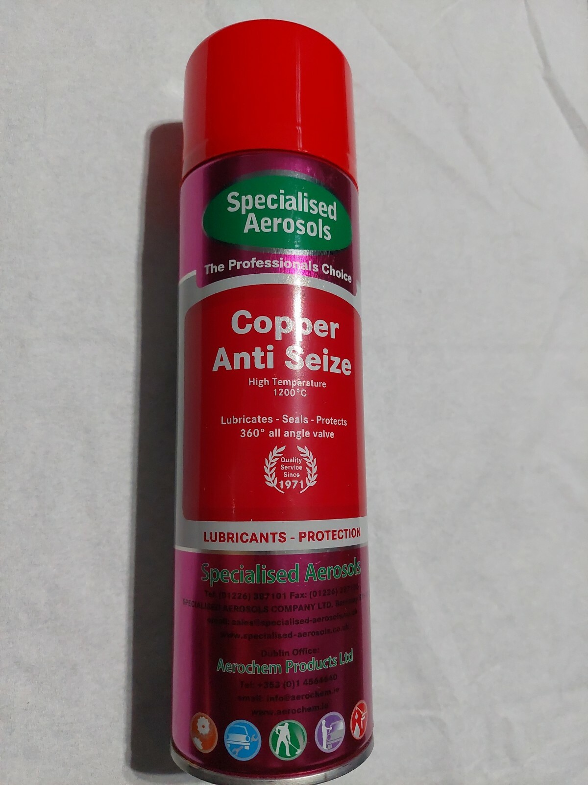 COPPER ANTI SEIZE SPRAY 500ml