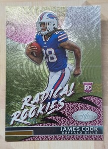 JAMES COOK - 2022 Panini Certified Radical Rookies (SSP) RC Football NFL Bills