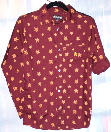 Fox Top English Laundry Size 16 Boys Maroon Red & Gold 2019 Cotton Blend - Picture 2 of 16