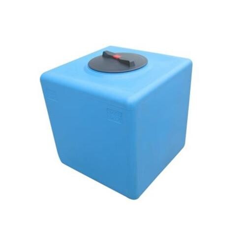 Cisterna De Polietileno CORDIVARI Cubo 200 Litros, Color Azul, Para Recogida De Agua De Lluvia, Fabricada En Italia