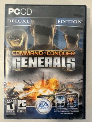 Command and Conquer Generals Deluxe Edition PC Complete Complete ...