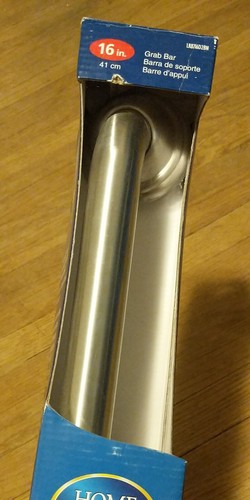 Moen Haltegriff 16" gebürstetes Nickel neu im Karton unbenutzt, Bad Sicherheit - Bild 4 von 4