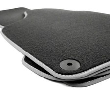 Tapis De Sol Avant Gauche Premium Pour Audi A3 8P (2003-2013) - Velours Noir, NEUF