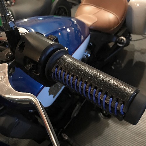 Better than Leather Motorcycle Hand Grip Throttle Covers Wraps - Frog Grips - Foto 8 di 15
