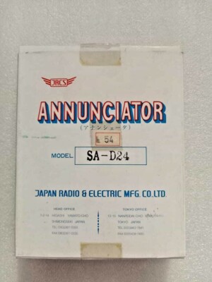 SA-D24 ANNUNCIATOR JMD series NEW BOX PACK LOW PRICE SA-D24