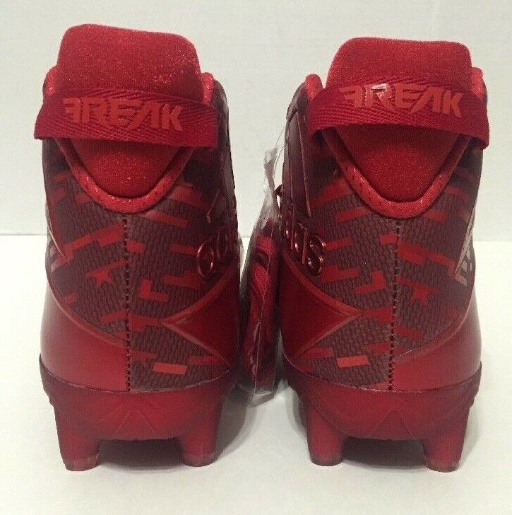 Adidas Freak X Kevlar Mid Football Stollen dreifach rot Herren Größe 10