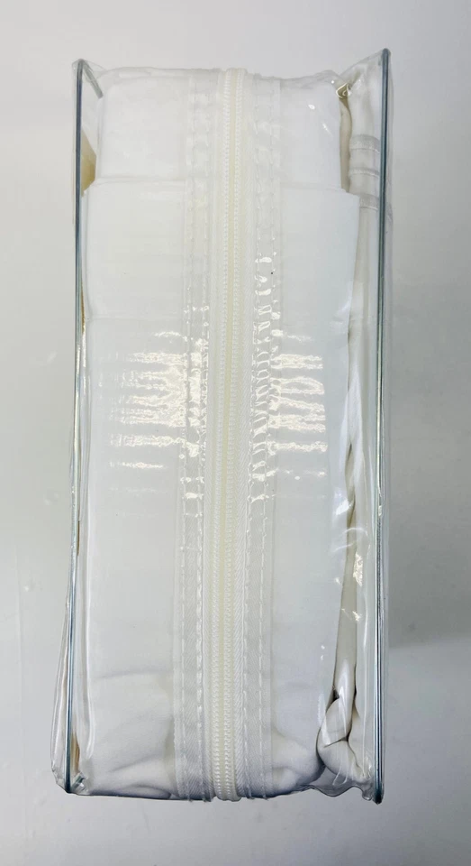 Mellanni Fine Linens California King Bed Sheet Set - 1800 - 4 Piece, White - Image 3 of 4