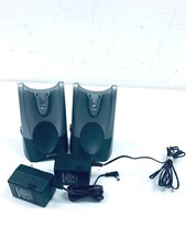 Lot of 2 Plantronics CS50 Wireless Headset Bases BASES/ POWER SUPPLIES ONLY 