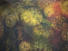 Steampunk Fabric QT Fabrics Desiree's Designs Ombre Brown Shades BTY