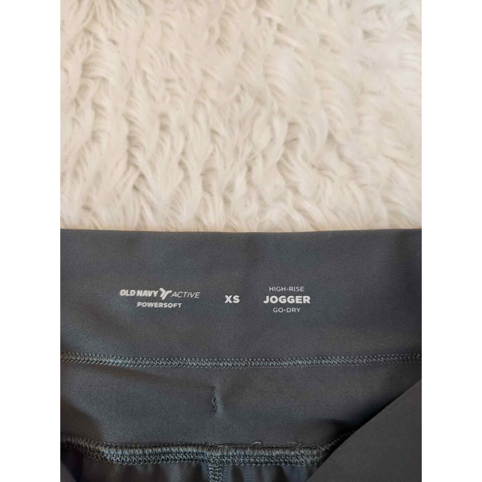 Old Navy Active Womens Gray Solid Stretch High Ri… - image 3