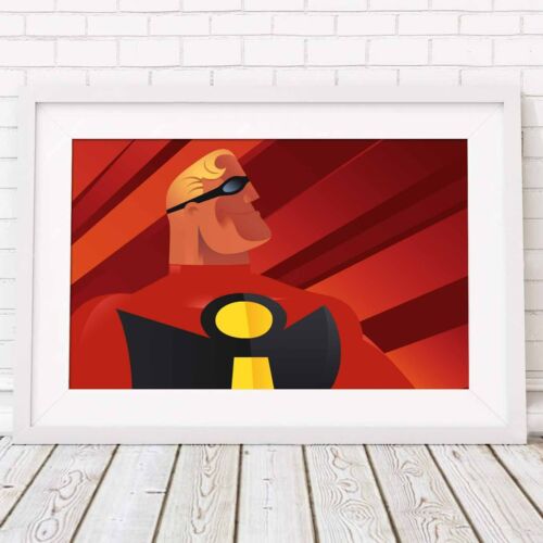 THE INCREDIBLES - Disney Poster Picture Print Sizes A5 to A0 **FREE DELIVERY** - Picture 1 of 14