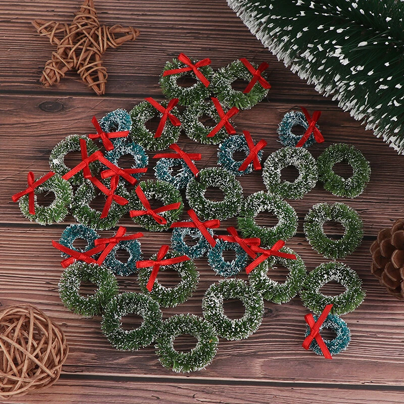 Miniature wreaths for dollhouse cheap