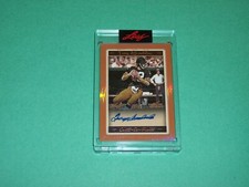 Terry Bradshaw Auto Card 2023 Leaf Art of Sport /12 Pittsburgh Steelers Football