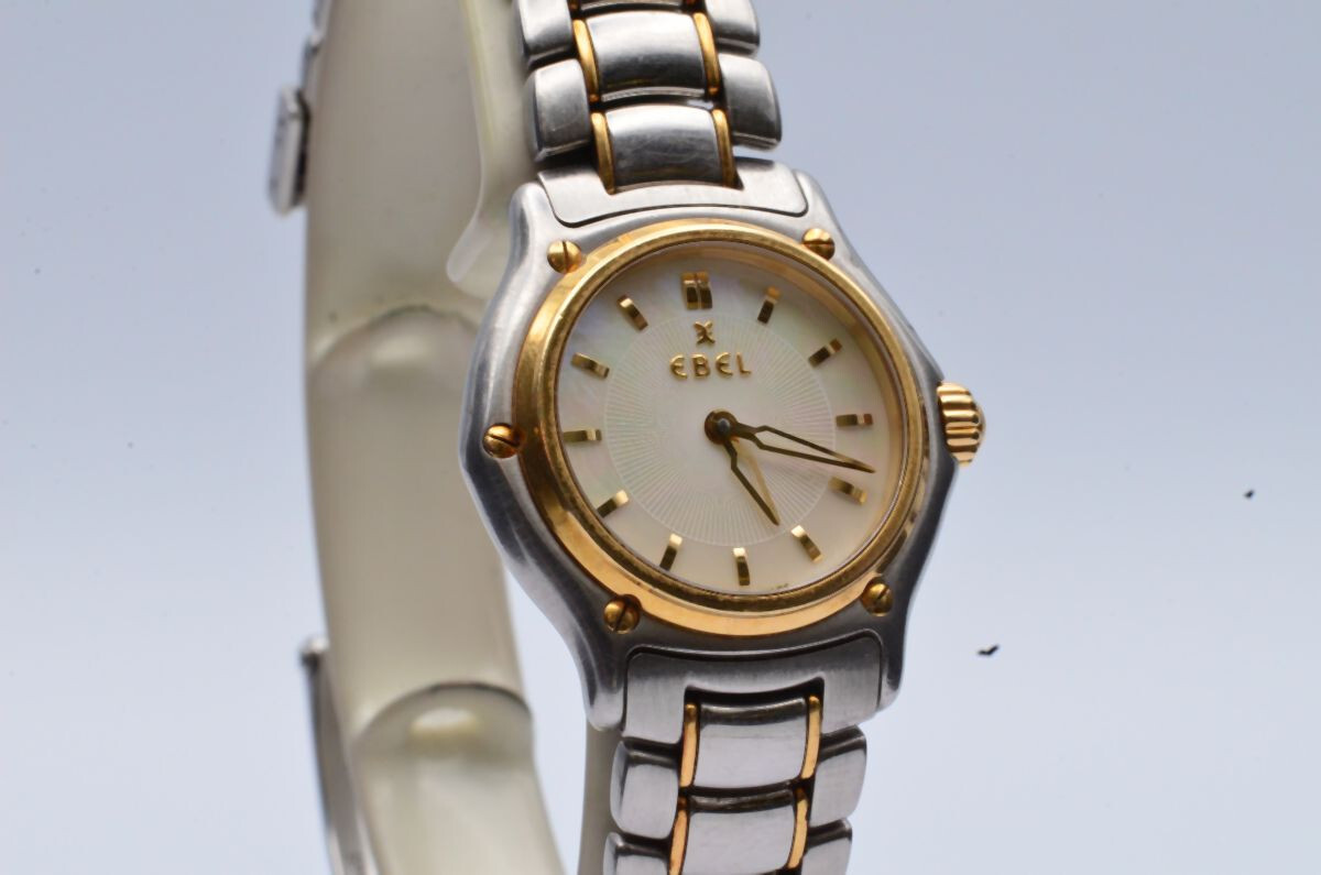 EBEL SPORT CLASSIQUE DAMEN 1911 UHR 28MM STAHL/750 GOLD VINTAGE