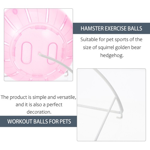 2 Pcs Laufballspielzeug Fitness Hamster Sportbälle Mäuse Trainieren - Bild 9 von 12