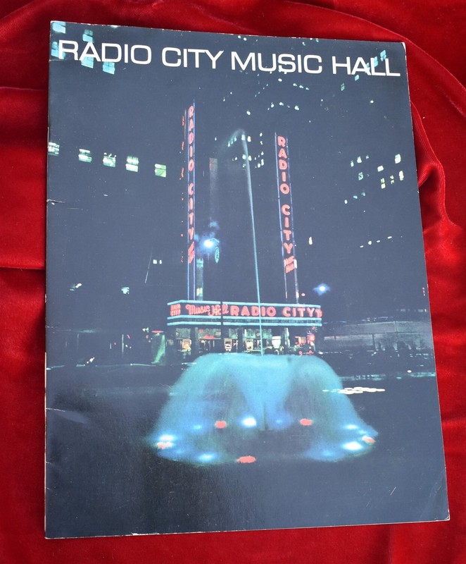 RADIO CITY MUSIC HALL ROCKETTES nyc stage Musical BROADWAY Souvenir Program Book