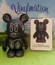 DISNEY Vinylmation 3" Park Set 3 Urban Cursive Mickey Mouse with Card