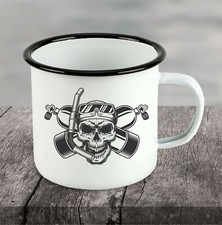 Diving diving enamel cup mug coffee cup gift idea diving glasses dive