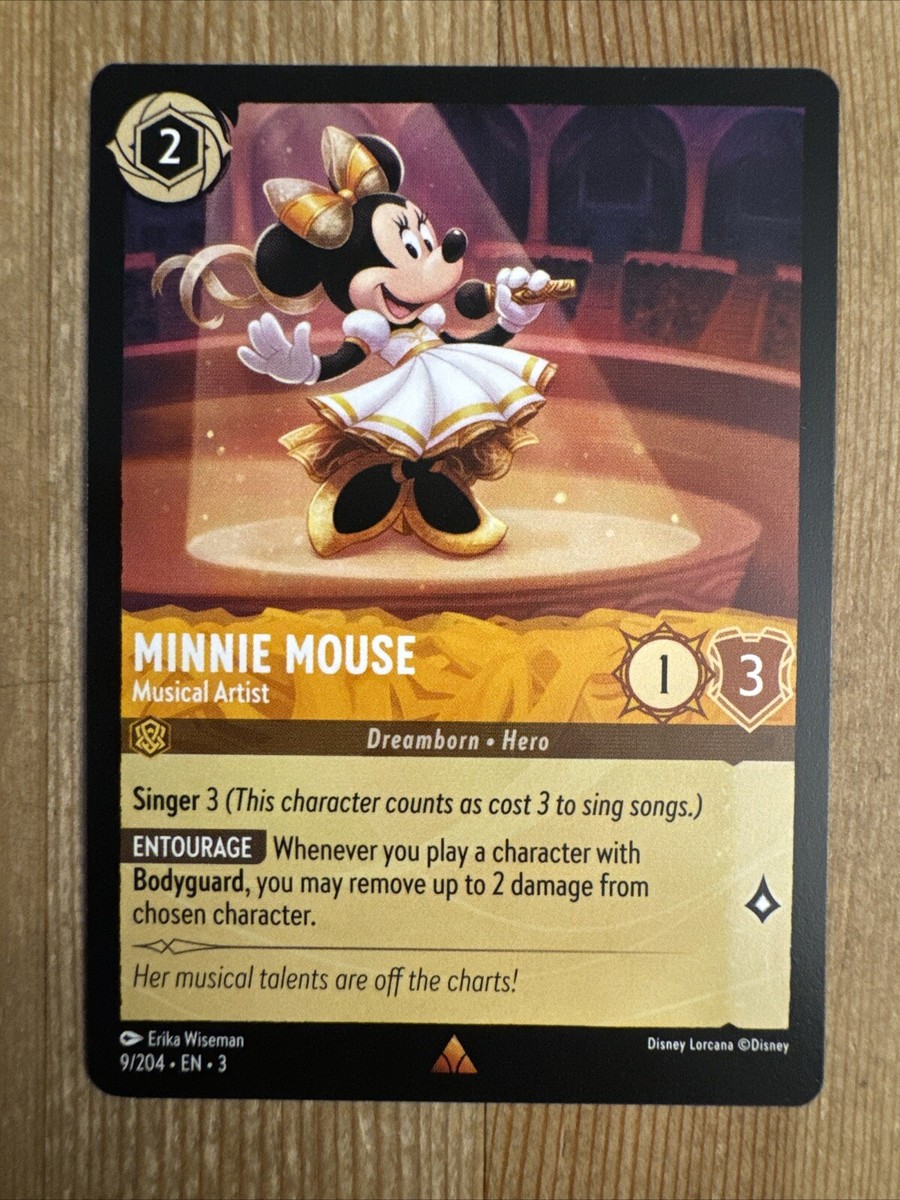 Disney Lorcana Minnie Mouse 9/204​​ Into the Inklands ​​Near