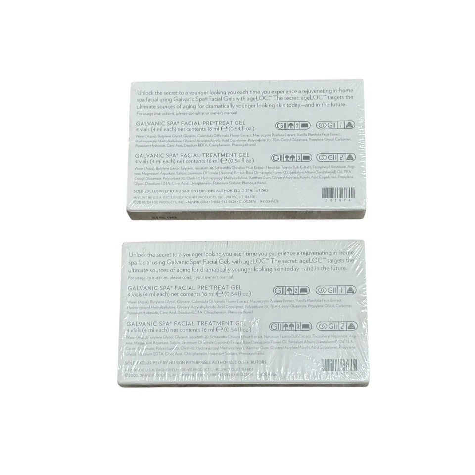 Geles faciales NuSkin Galvanic Spa Ageloc 2 cajas selladas NUEVO en caja Nu Skin Foto 2 de 4