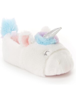 Carter's Grace Slipper Girls' Unicorn Slippers shoes 4-8 Years (XXXL 2/3) 