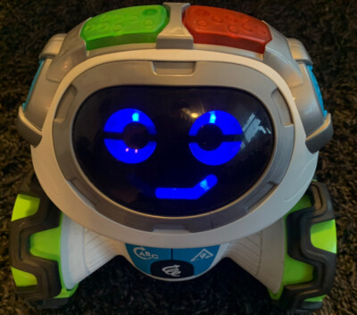 Fisher-Price Mattel MOVI Mobi Think n Learn Teach n Tag Interactive Robot  Tested